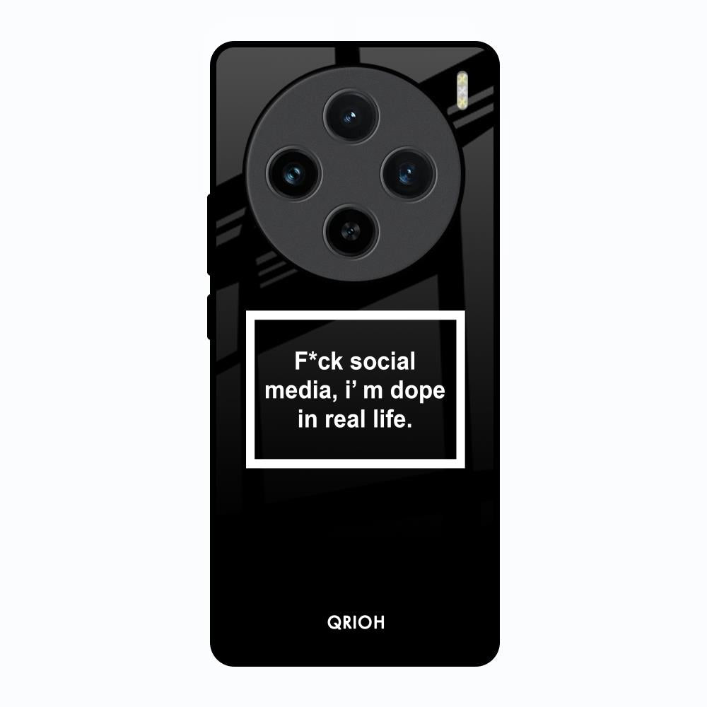 Dope In Life Vivo X100 5G Glass Back Cover Online
