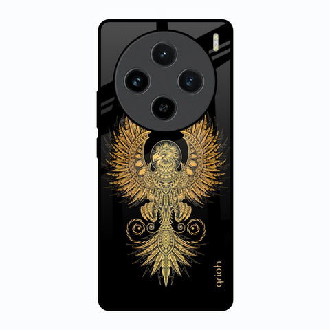 Mythical Phoenix Art Vivo X100 5G Glass Back Cover Online