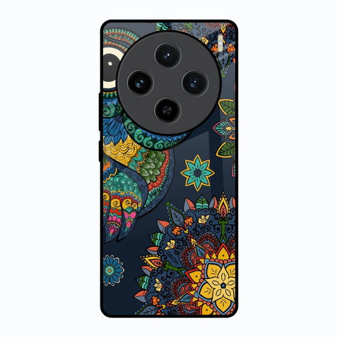 Owl Art Vivo X100 5G Glass Back Cover Online