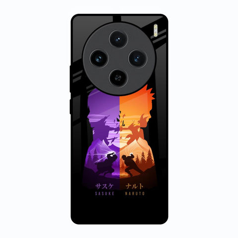 Minimalist Anime Vivo X100 5G Glass Back Cover Online
