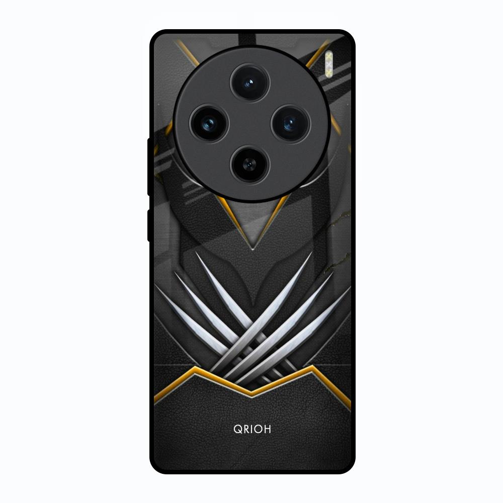 Black Warrior Vivo X100 5G Glass Back Cover Online