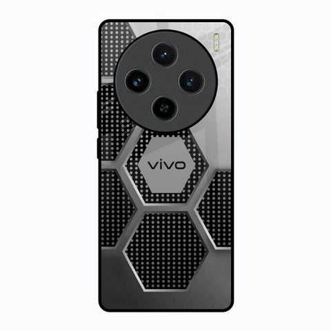Hexagon Style Vivo X100 5G Glass Back Cover Online