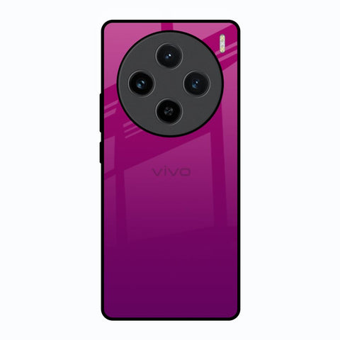 Magenta Gradient Vivo X100 5G Glass Back Cover Online