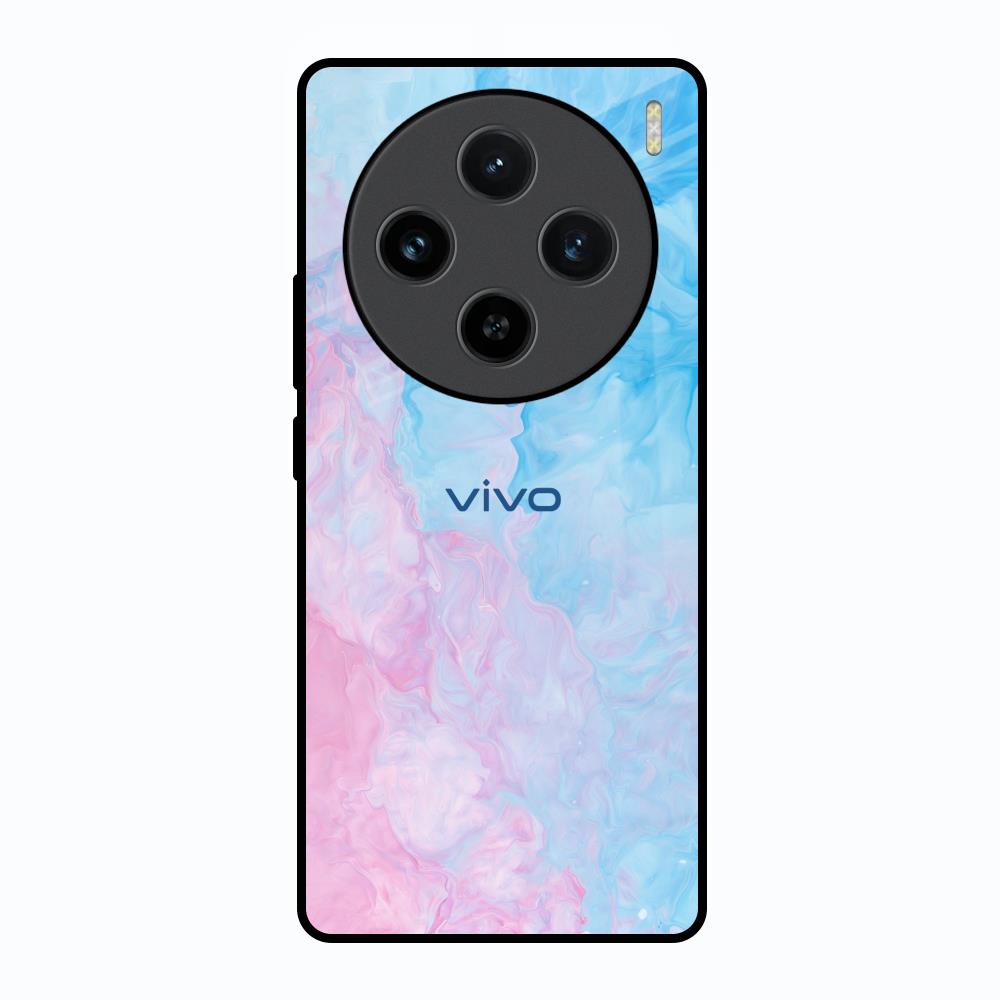 Mixed Watercolor Vivo X100 5G Glass Back Cover Online