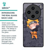 Orange Chubby Glass Case for Vivo X100 5G