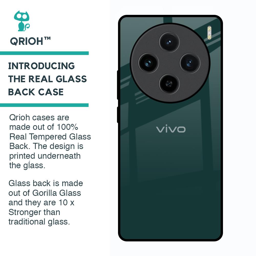 Olive Glass Case for Vivo X100 5G