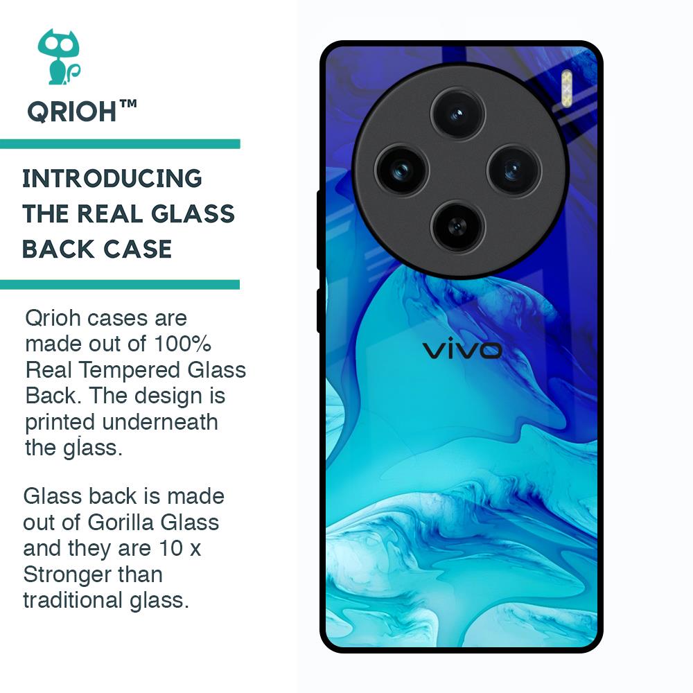 Raging Tides Glass Case for Vivo X100 5G