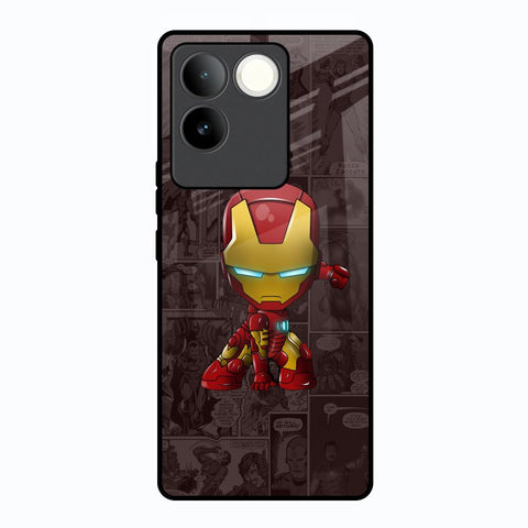 Angry Baby Super Hero Vivo T2 Pro 5G Glass Back Cover Online