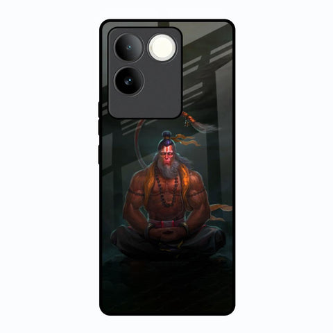 Lord Hanuman Animated Vivo T2 Pro 5G Glass Back Cover Online