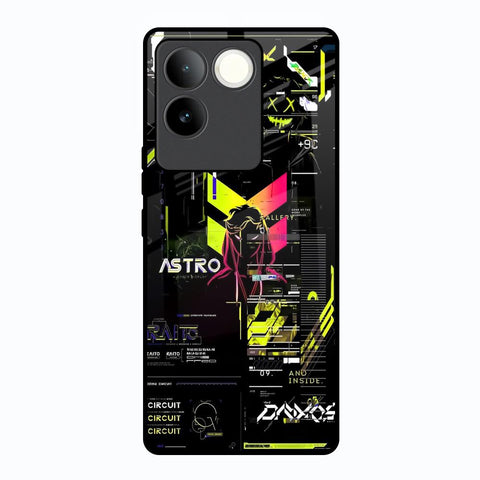 Astro Glitch Vivo T2 Pro 5G Glass Back Cover Online