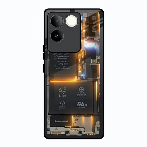 Glow Up Skeleton Vivo T2 Pro 5G Glass Back Cover Online