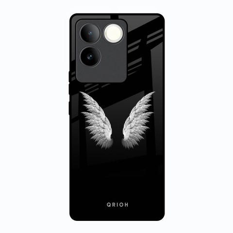 White Angel Wings Vivo T2 Pro 5G Glass Back Cover Online