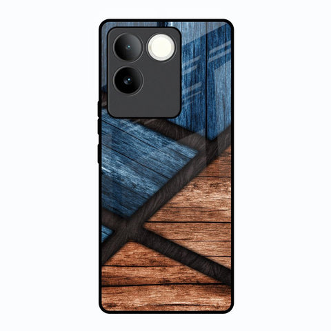 Wooden Tiles Vivo T2 Pro 5G Glass Back Cover Online