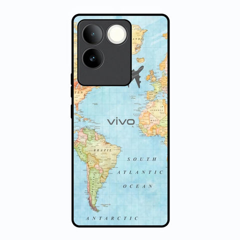 Fly Around The World Vivo T2 Pro 5G Glass Back Cover Online