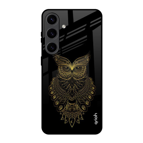 Golden Owl Samsung Galaxy S24 5G Glass Back Cover Online