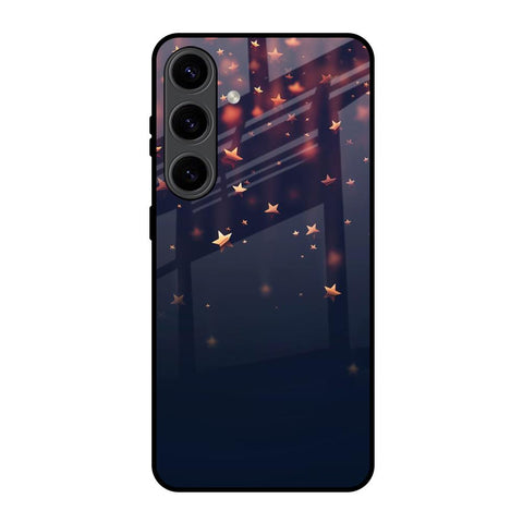 Falling Stars Samsung Galaxy S24 5G Glass Back Cover Online