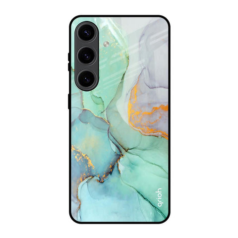 Green Marble Samsung Galaxy S24 5G Glass Back Cover Online