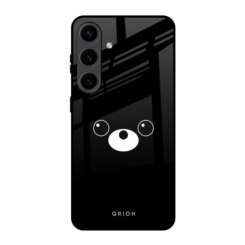 Cute Bear Samsung Galaxy S24 5G Glass Back Cover Online