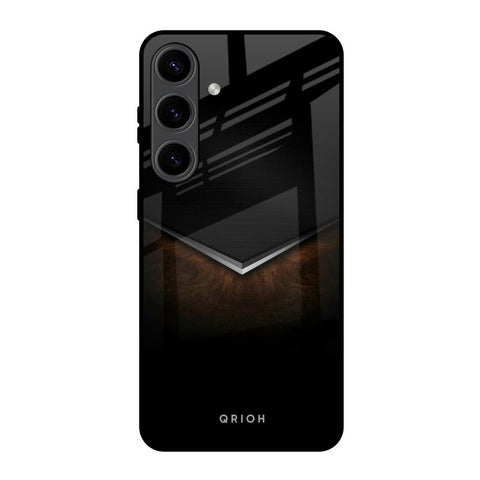 Dark Walnut Samsung Galaxy S24 5G Glass Back Cover Online