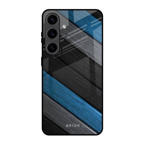 Multicolor Wooden Effect Samsung Galaxy S24 5G Glass Back Cover Online