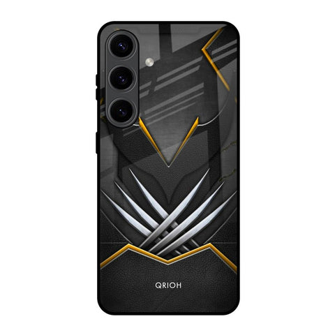 Black Warrior Samsung Galaxy S24 5G Glass Back Cover Online