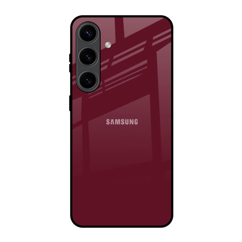 Classic Burgundy Samsung Galaxy S24 5G Glass Back Cover Online