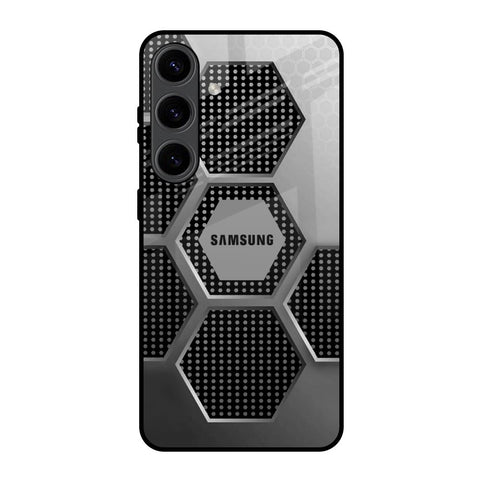 Hexagon Style Samsung Galaxy S24 5G Glass Back Cover Online