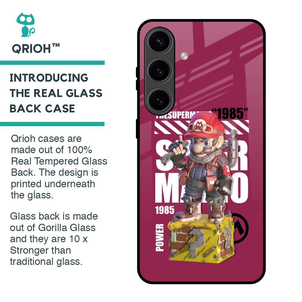 Gangster Hero Glass Case for Samsung Galaxy S24 5G