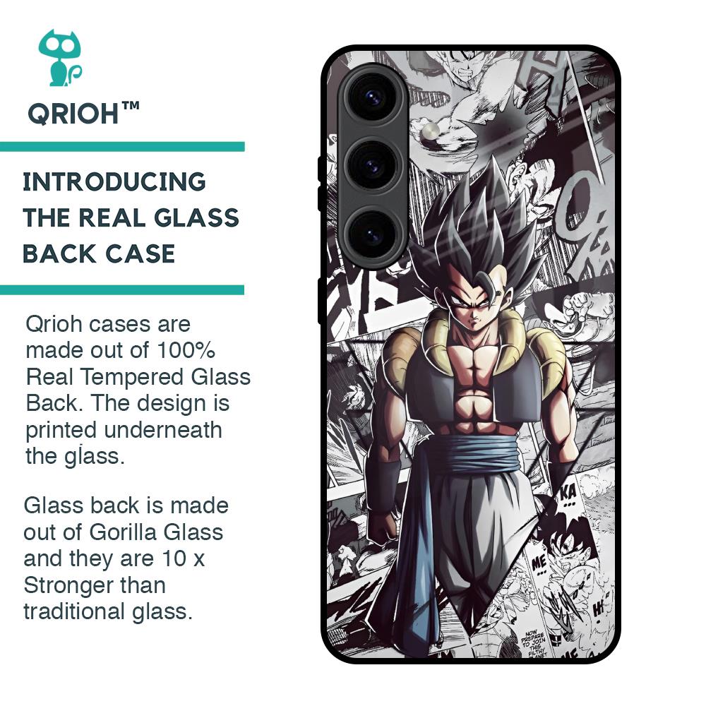 Dragon Anime Art Glass Case for Samsung Galaxy S24 5G