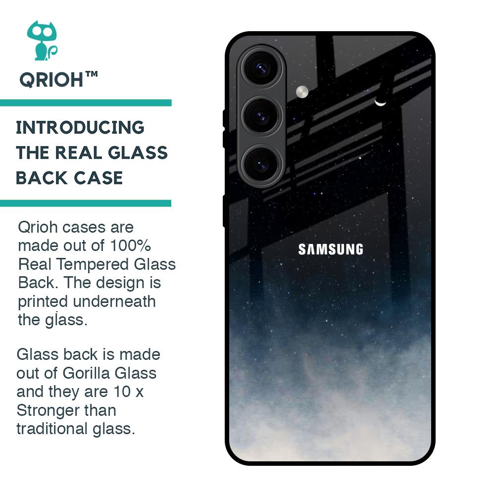 Aesthetic Sky Glass Case for Samsung Galaxy S24 5G