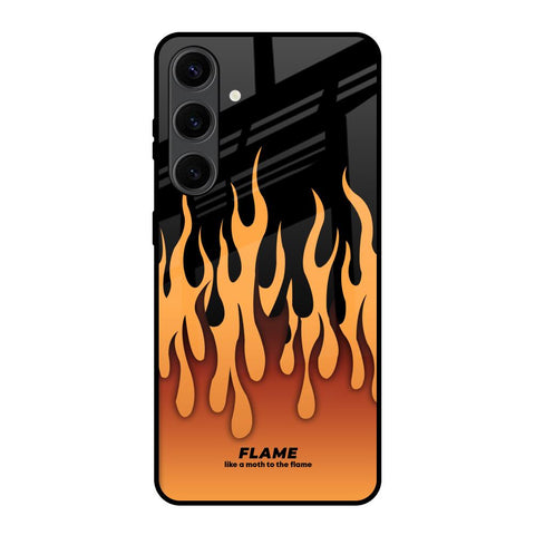 Fire Flame Samsung Galaxy S24 Plus 5G Glass Back Cover Online