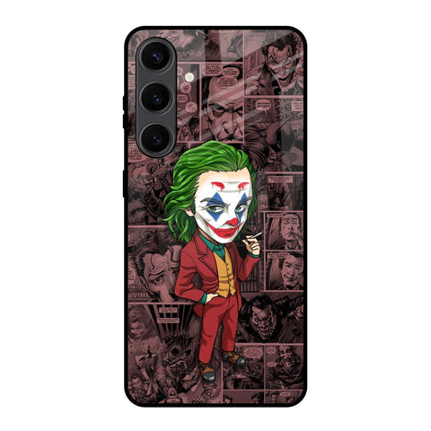 Joker Cartoon Samsung Galaxy S24 Plus 5G Glass Back Cover Online