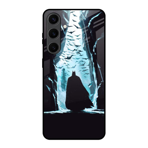 Dark Man In Cave Samsung Galaxy S24 Plus 5G Glass Back Cover Online