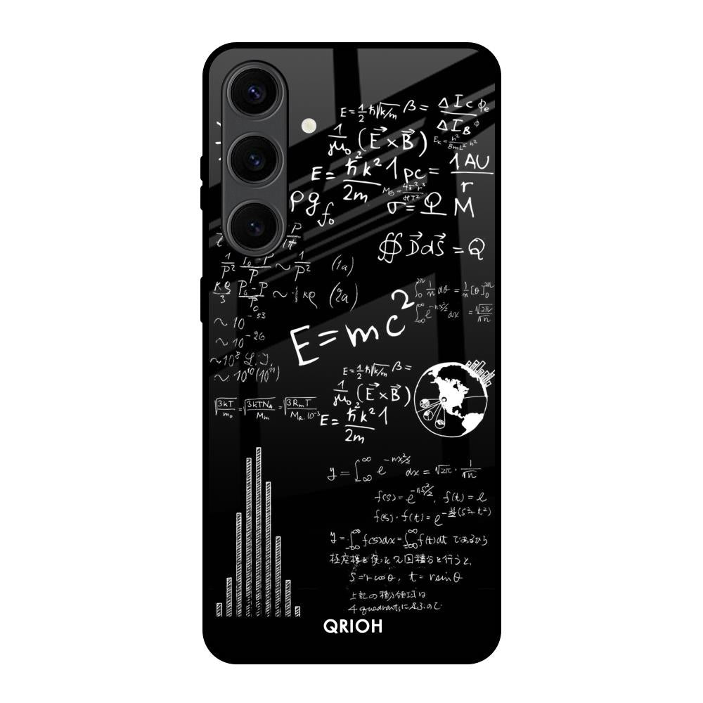 Funny Math Samsung Galaxy S24 Plus 5G Glass Back Cover Online