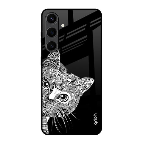 Kitten Mandala Samsung Galaxy S24 Plus 5G Glass Back Cover Online