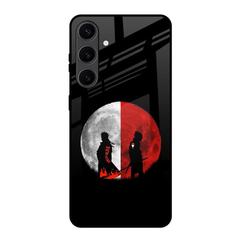 Anime Red Moon Samsung Galaxy S24 Plus 5G Glass Back Cover Online