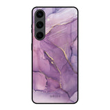 Purple Gold Marble Samsung Galaxy S24 Plus 5G Glass Back Cover Online