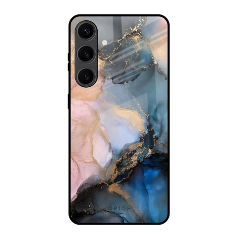 Marble Ink Abstract Samsung Galaxy S24 Plus 5G Glass Back Cover Online