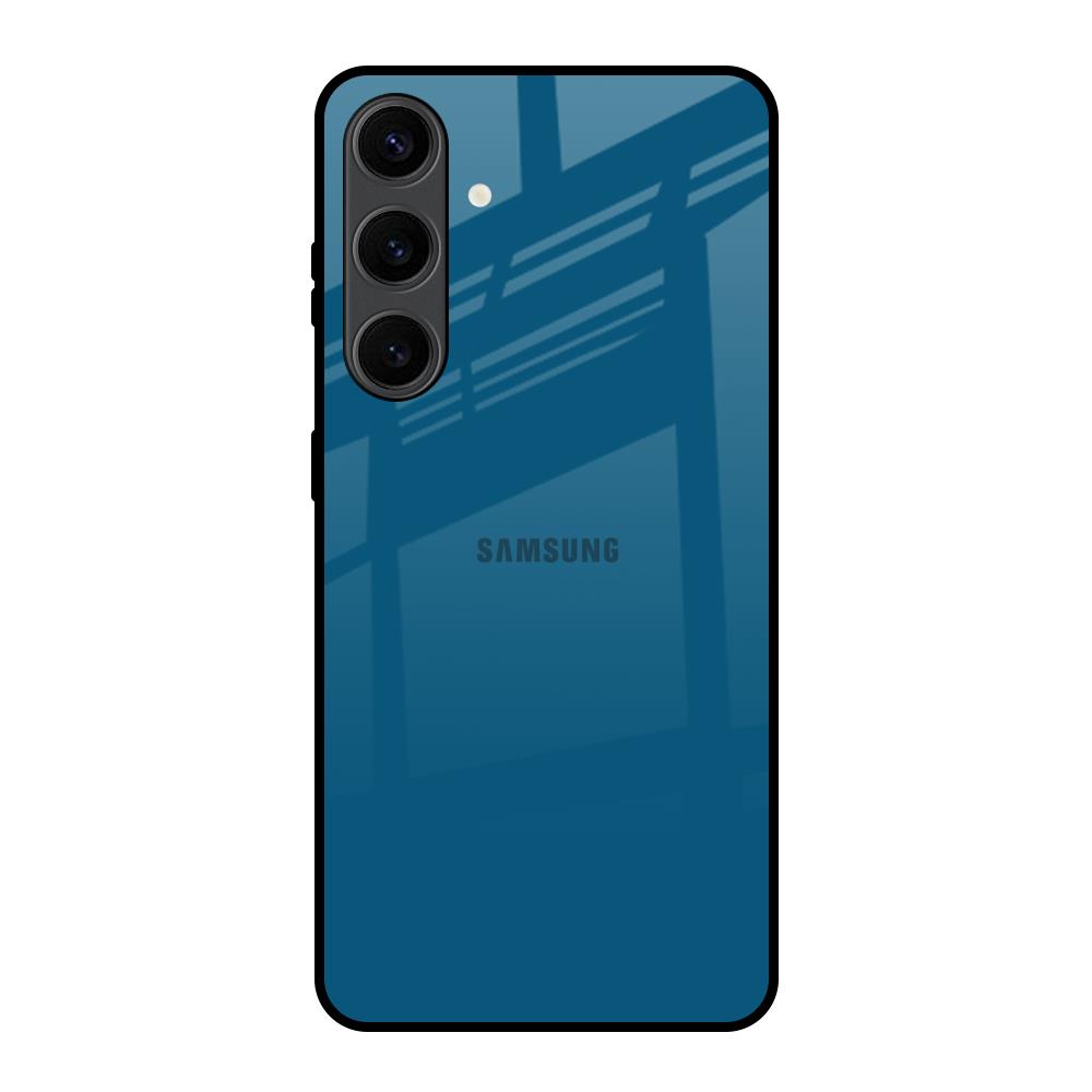 Cobalt Blue Samsung Galaxy S24 Plus 5G Glass Back Cover Online