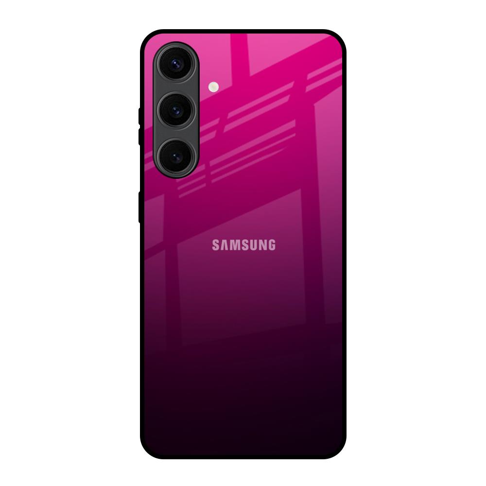 Purple Ombre Pattern Samsung Galaxy S24 Plus 5G Glass Back Cover Online