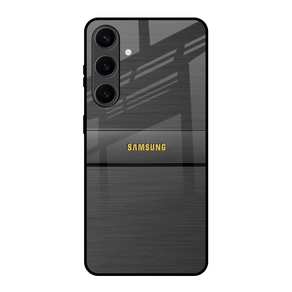 Grey Metallic Glass Samsung Galaxy S24 Plus 5G Glass Back Cover Online