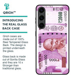 Stock Out Currency Glass Case for Samsung Galaxy S24 Plus 5G