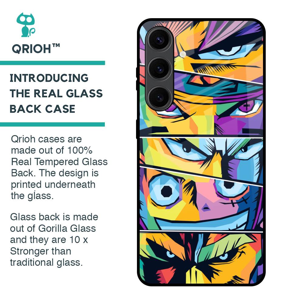 Anime Legends Glass Case for Samsung Galaxy S24 Plus 5G
