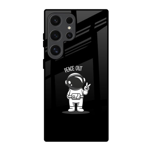 Peace Out Astro Samsung Galaxy S24 Ultra 5G Glass Back Cover Online