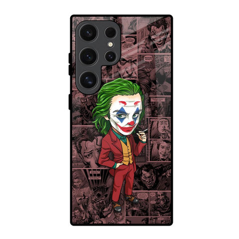 Joker Cartoon Samsung Galaxy S24 Ultra 5G Glass Back Cover Online