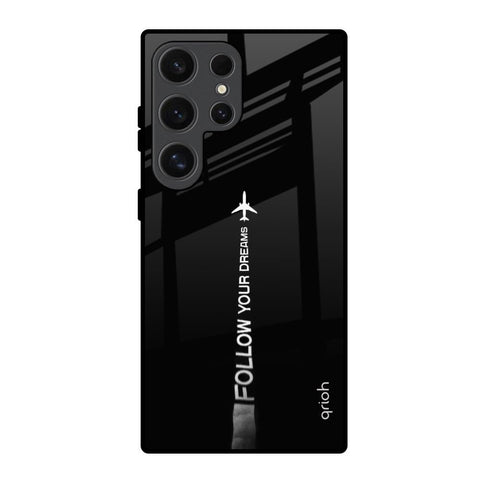 Follow Your Dreams Samsung Galaxy S24 Ultra 5G Glass Back Cover Online