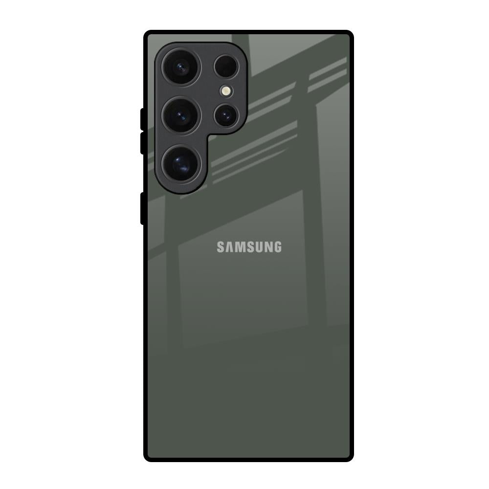 Charcoal Samsung Galaxy S24 Ultra 5G Glass Back Cover Online