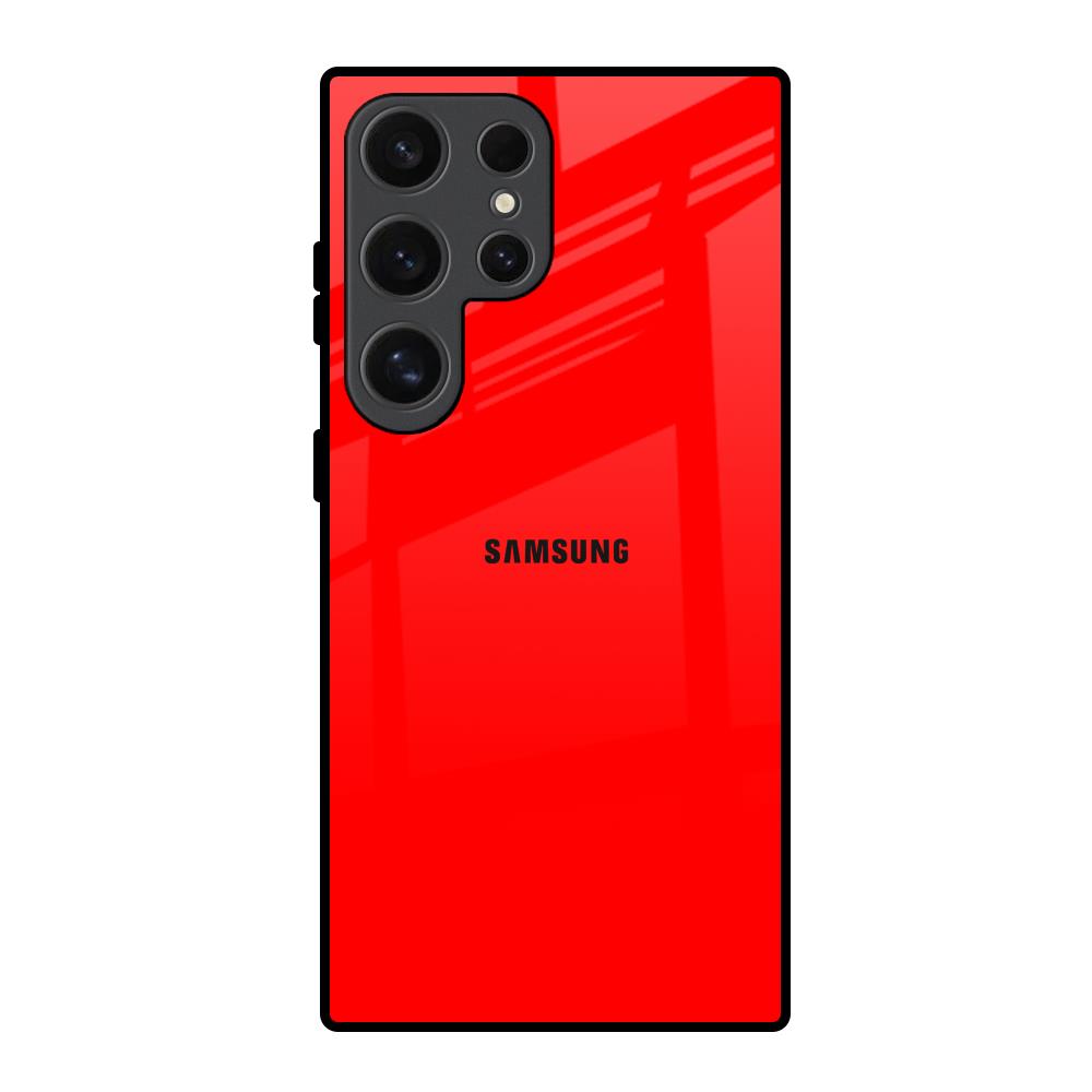 Blood Red Samsung Galaxy S24 Ultra 5G Glass Back Cover Online