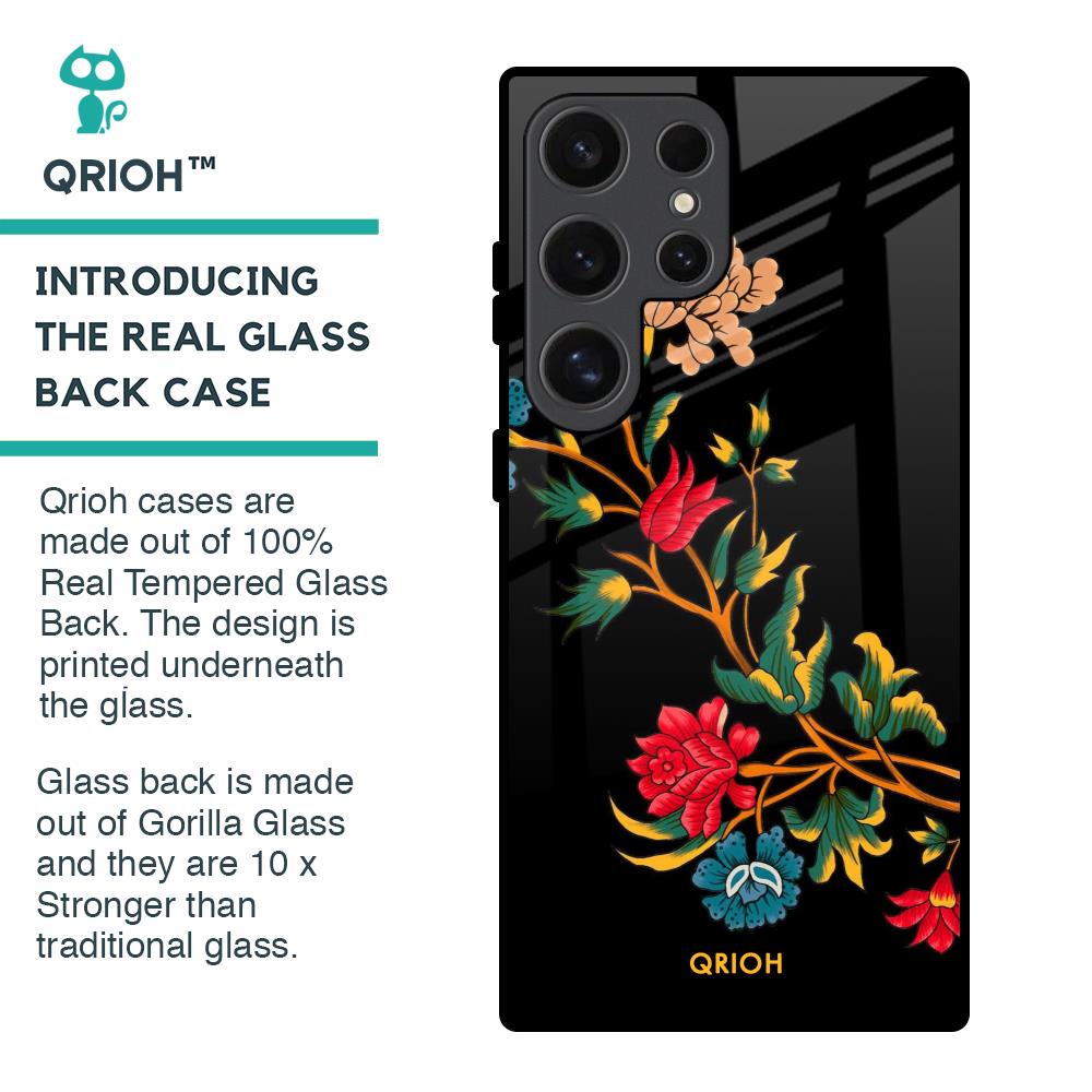 Dazzling Art Glass Case for Samsung Galaxy S24 Ultra 5G