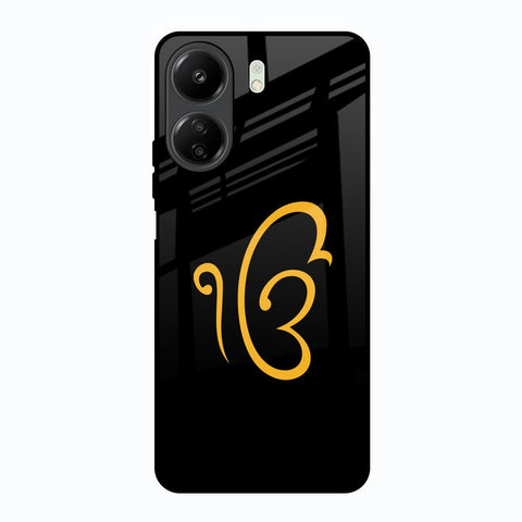 Luxury Fashion Initial Redmi 13C Glass Back Cover Online